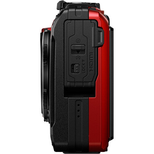 OM System Tough TG-7 Digital Camera (Red)