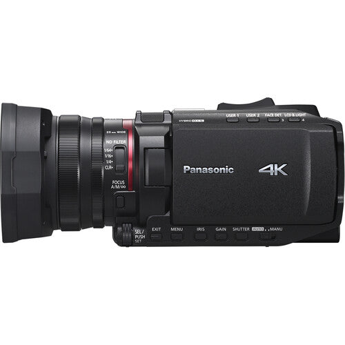 Panasonic HC-X1200 UHD 4K HDMI Camcorder with 24x Zoom